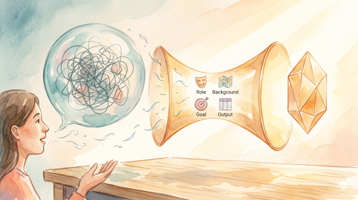 From vague questions to precise instructions — the RBGO framework helps AI understand you