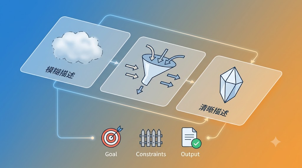 GCO三要素:Goal → Constraints → Output